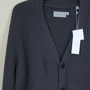 VINCE Wool Cashmere Cardigan (L)